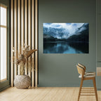 MYSTICAL MIST REFLECTIONS Selbstklebendes Horizontal-Poster
