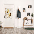 MARBLE MEETS NATURE Selbstklebendes Poster - Hochformat