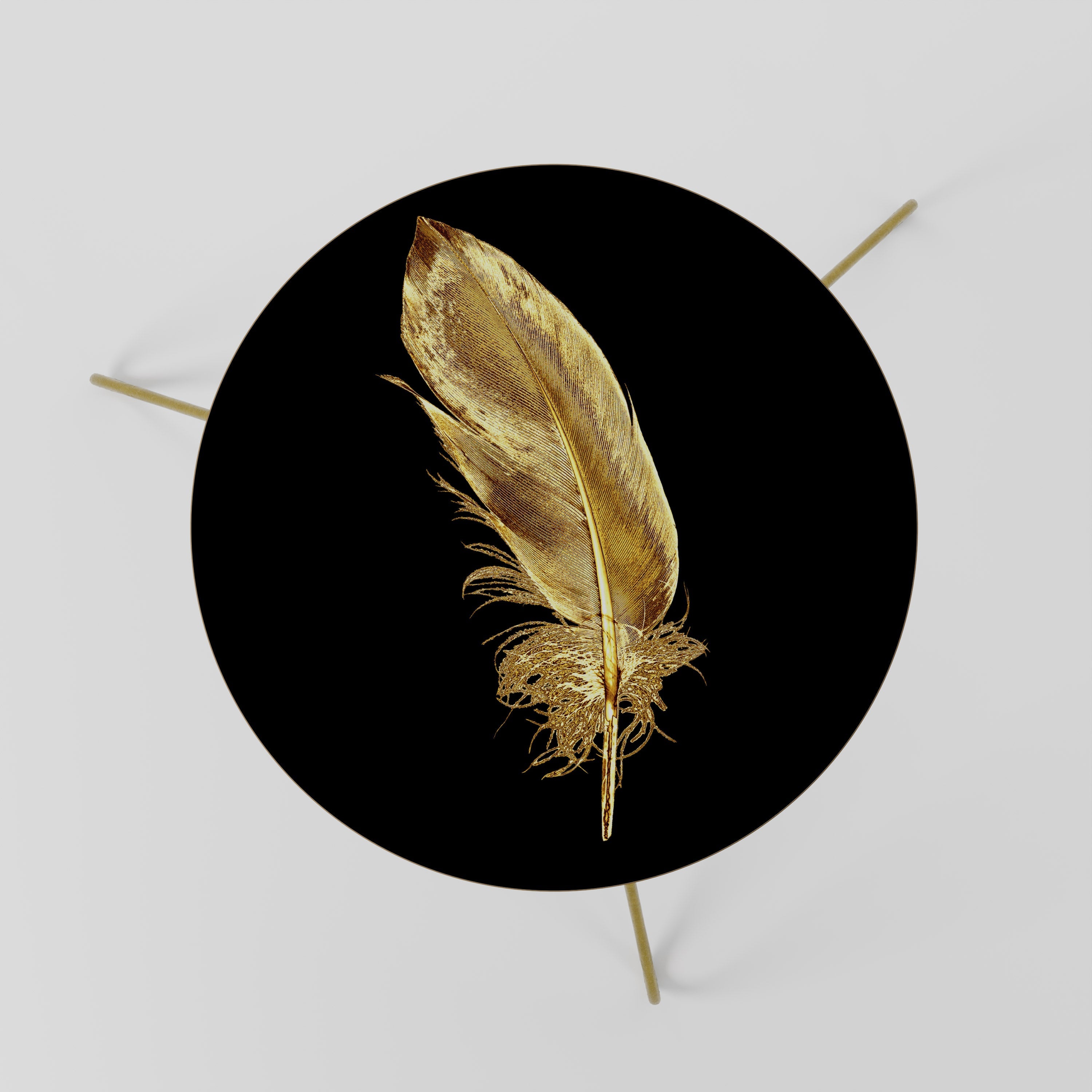 SHIMMERING FEATHER GRACE Couchtisch 60