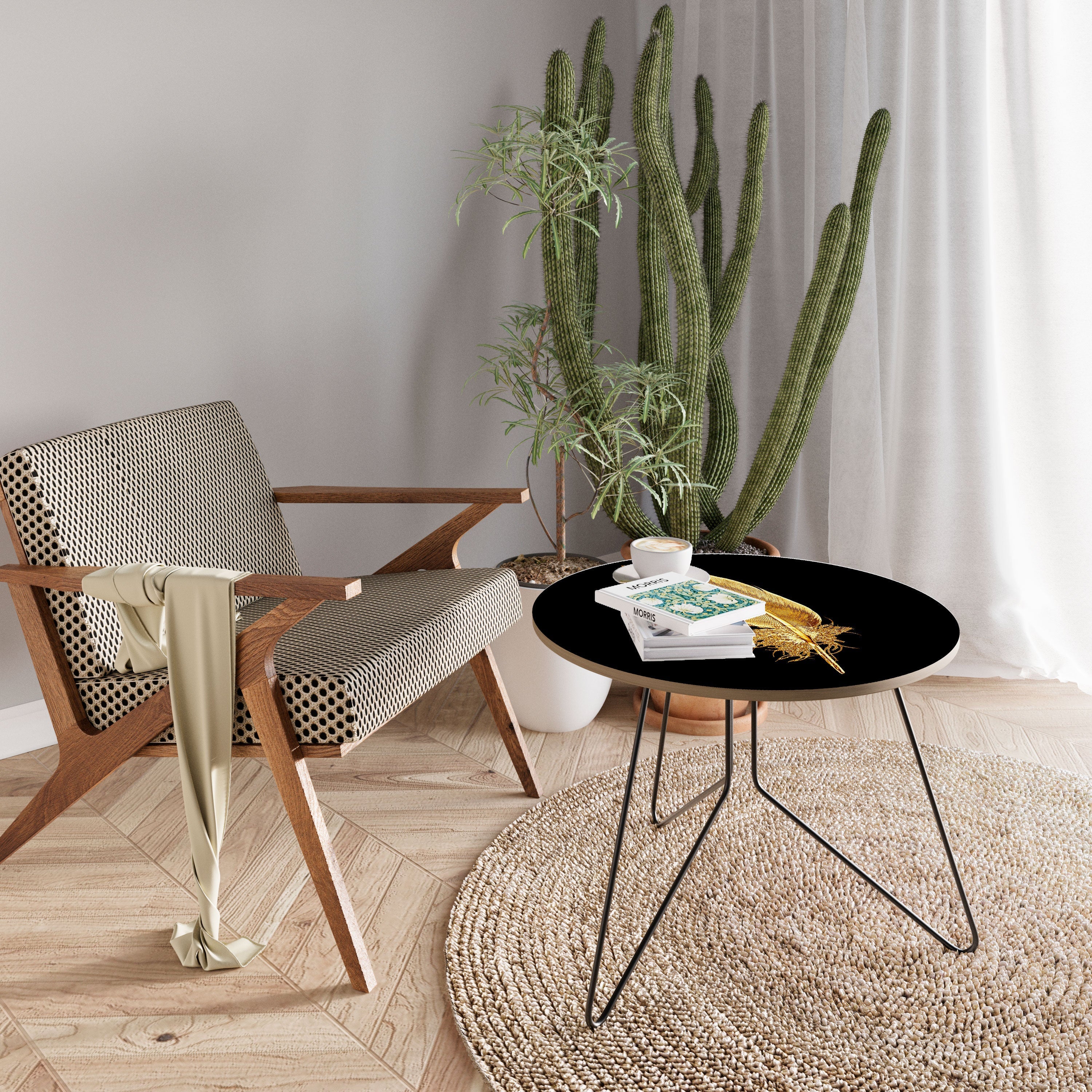 SHIMMERING FEATHER GRACE Coffee Table 69