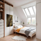 TWILIGHT PALM LIGHT Selbstklebendes Poster - Hochformat