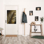 TWILIGHT PALM LIGHT Selbstklebendes Poster - Hochformat