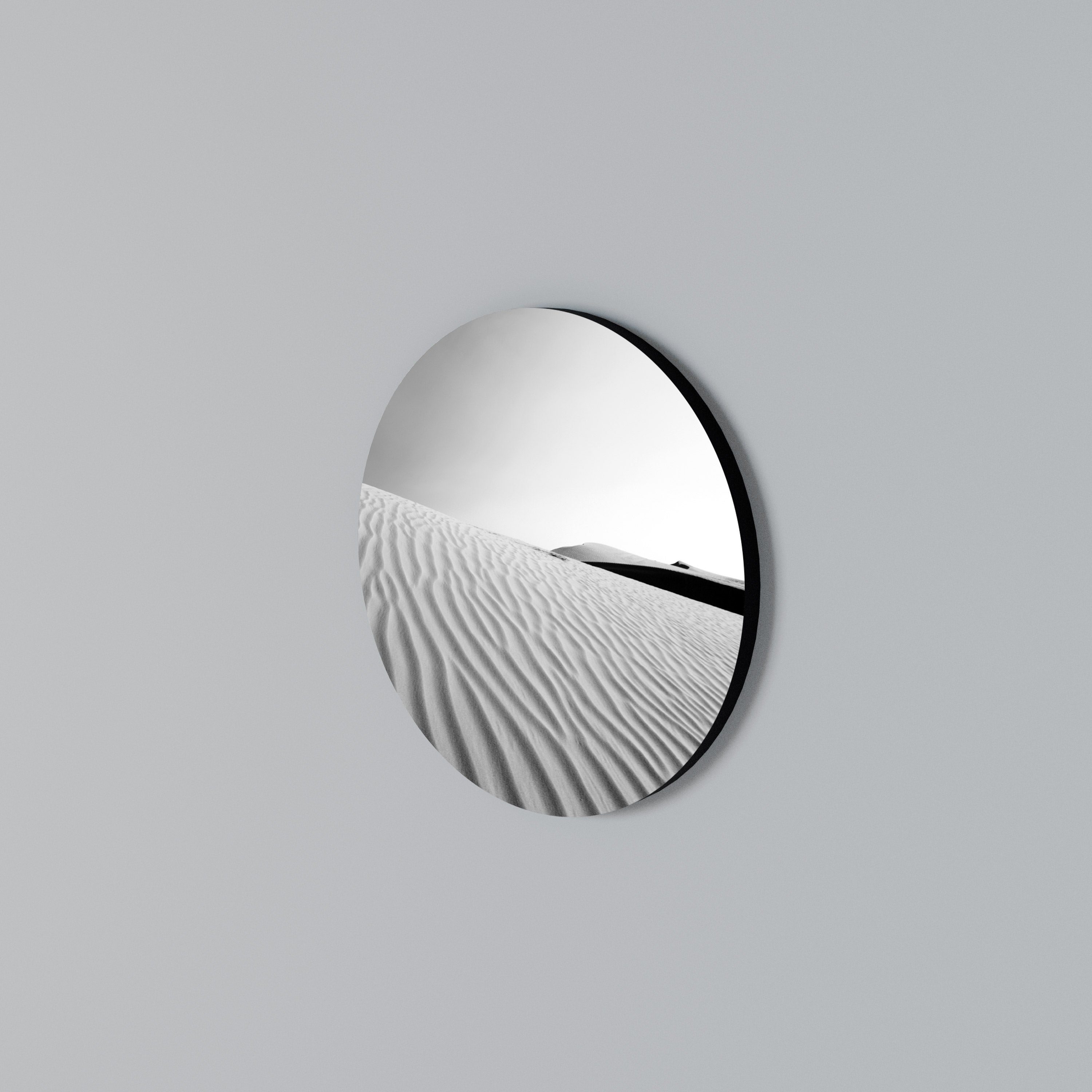 SAND INFINITY Round Wall Art