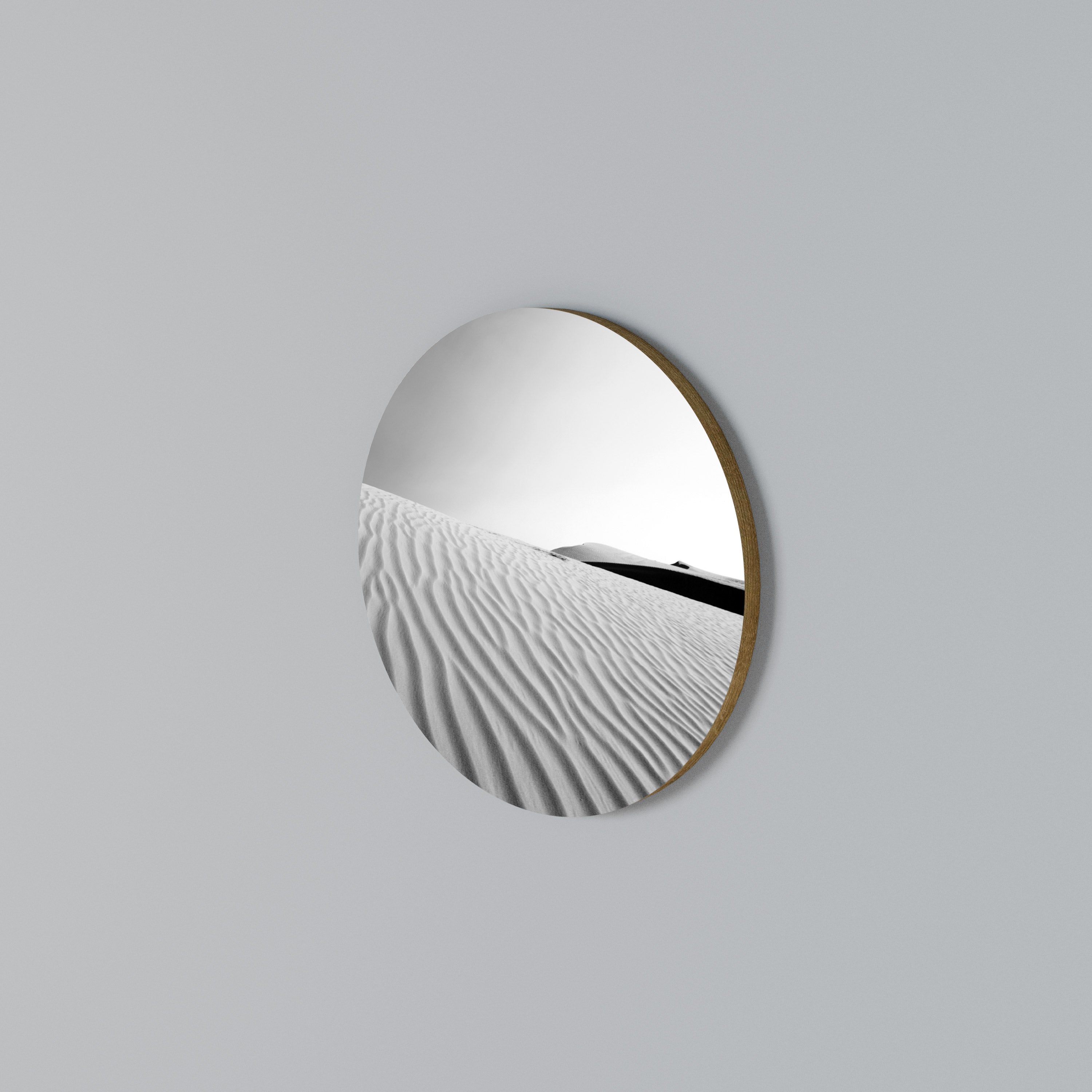 SAND INFINITY Round Wall Art