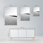 SAND INFINITY Selbstklebendes Poster - Hochformat
