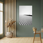 SAND INFINITY Selbstklebendes Poster - Hochformat