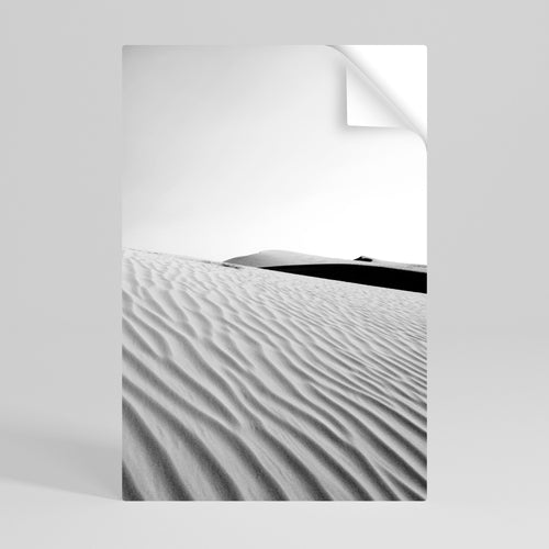 SAND INFINITY Selbstklebendes Poster - Hochformat