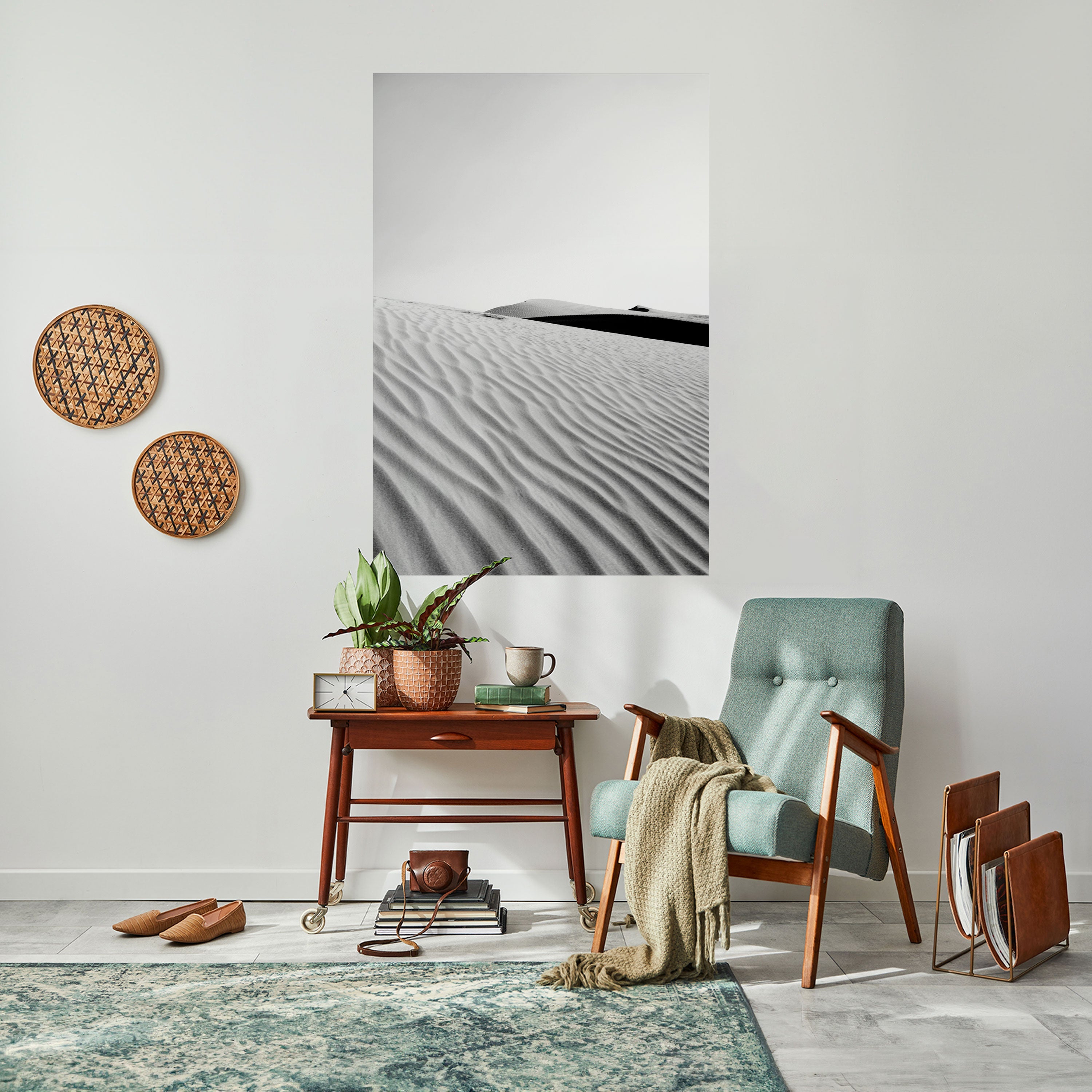 SAND INFINITY Vertikales Poster zum Abziehen und Aufkleben