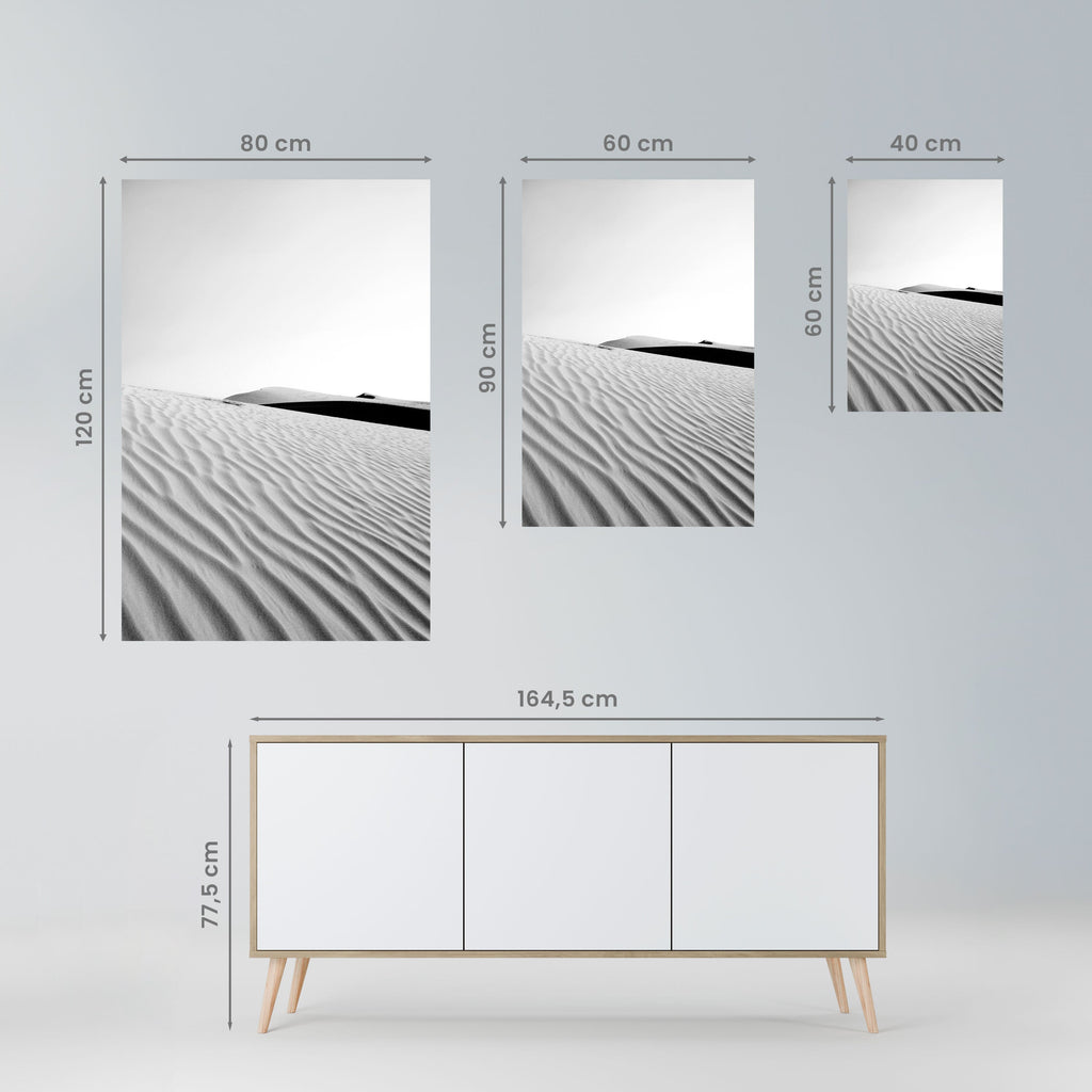 SAND INFINITY Vertikales Poster zum Abziehen und Aufkleben