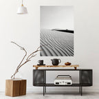 SAND INFINITY Selbstklebendes Poster - Hochformat