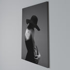 SILHOUETTE OF MYSTERY Vertical Canvas Print