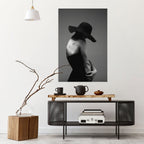 SILHOUETTE OF MYSTERY Peel and Stick Vertical Poster