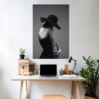 SILHOUETTE OF MYSTERY Peel and Stick Vertical Poster