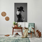 SILHOUETTE OF MYSTERY Peel and Stick Vertical Poster