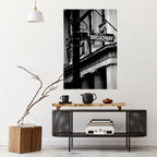 BROADWAY SIGN Selbstklebendes Poster - Hochformat