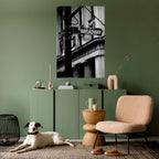 BROADWAY SIGN Selbstklebendes Poster - Hochformat