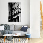 BROADWAY SIGN Selbstklebendes Poster - Hochformat