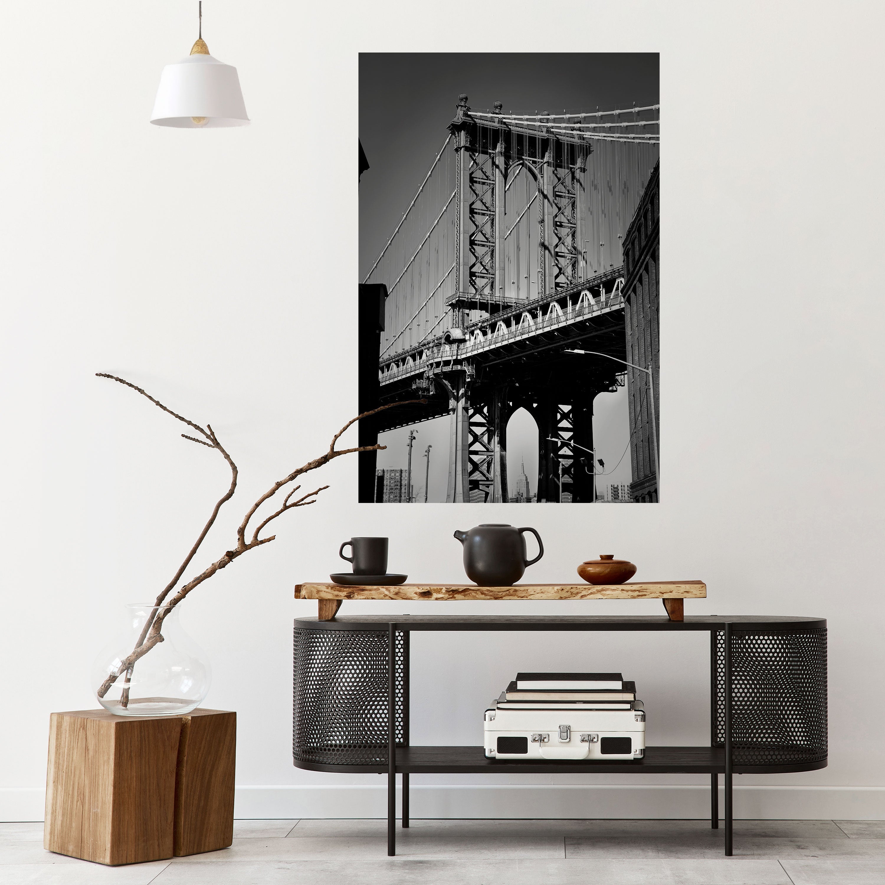 TIMELESS BRIDGE TALES Vertikales Poster zum Abziehen und Aufkleben
