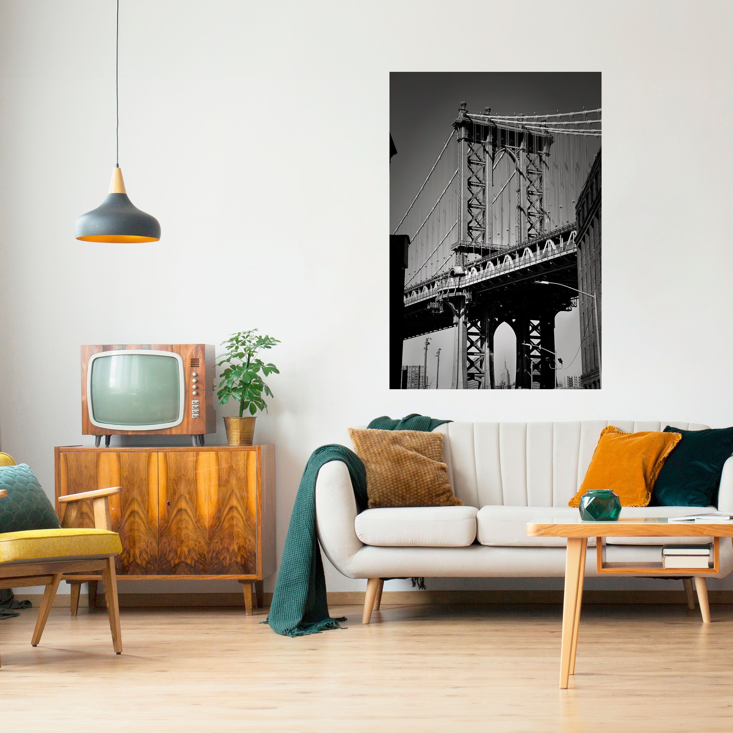 TIMELESS BRIDGE TALES Vertikales Poster zum Abziehen und Aufkleben