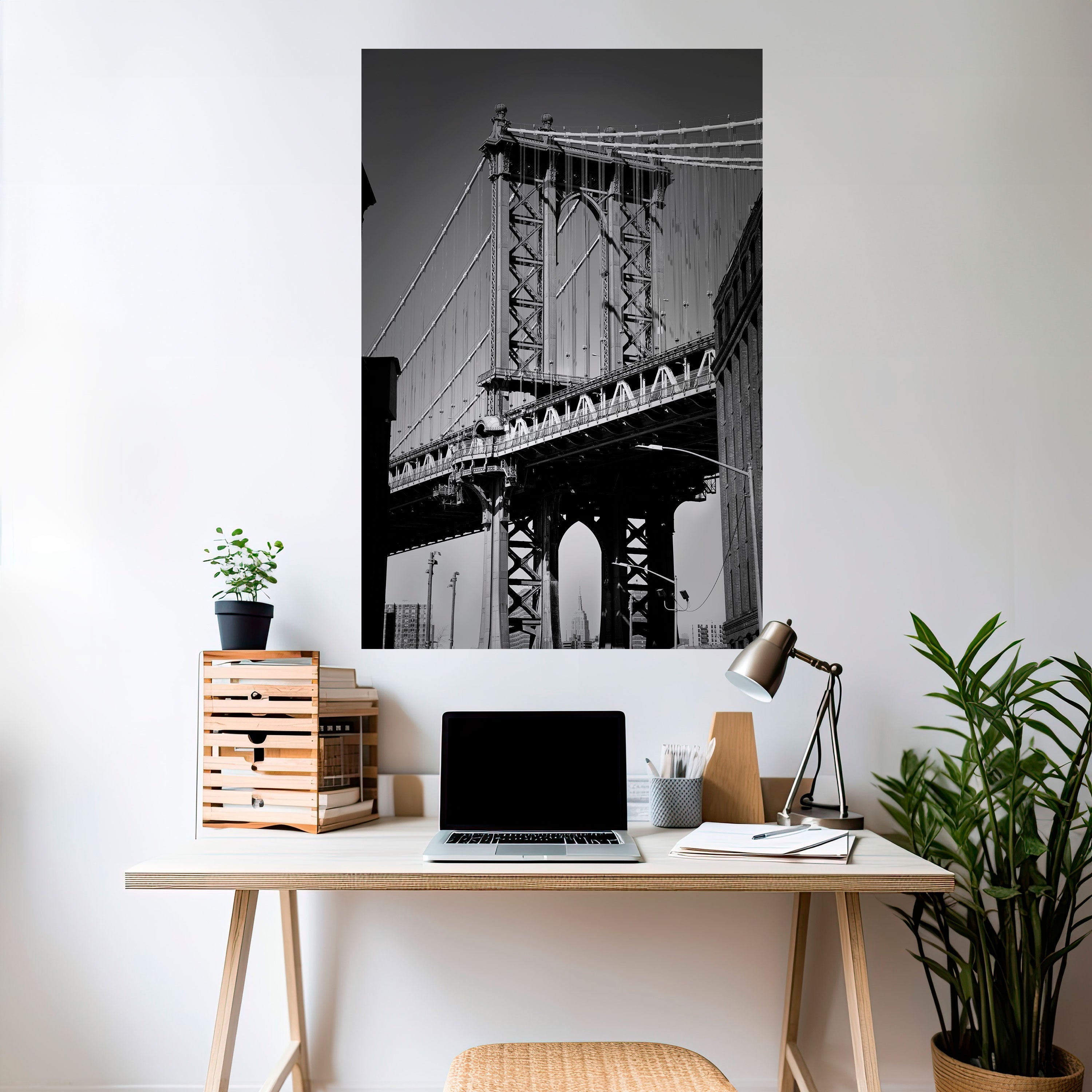 TIMELESS BRIDGE TALES Vertikales Poster zum Abziehen und Aufkleben