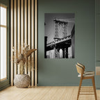 TIMELESS BRIDGE TALES Selbstklebendes Poster - Hochformat