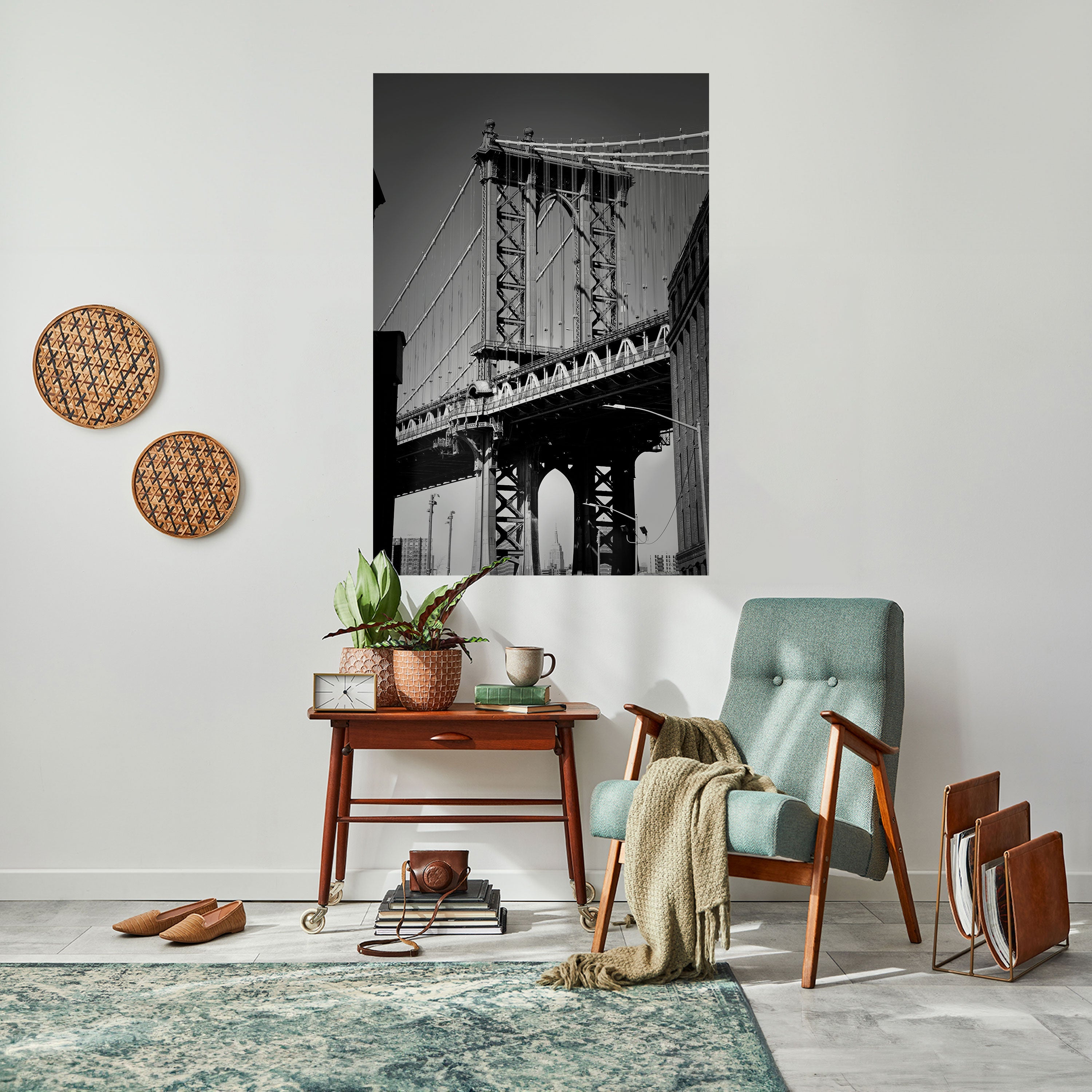 TIMELESS BRIDGE TALES Vertikales Poster zum Abziehen und Aufkleben