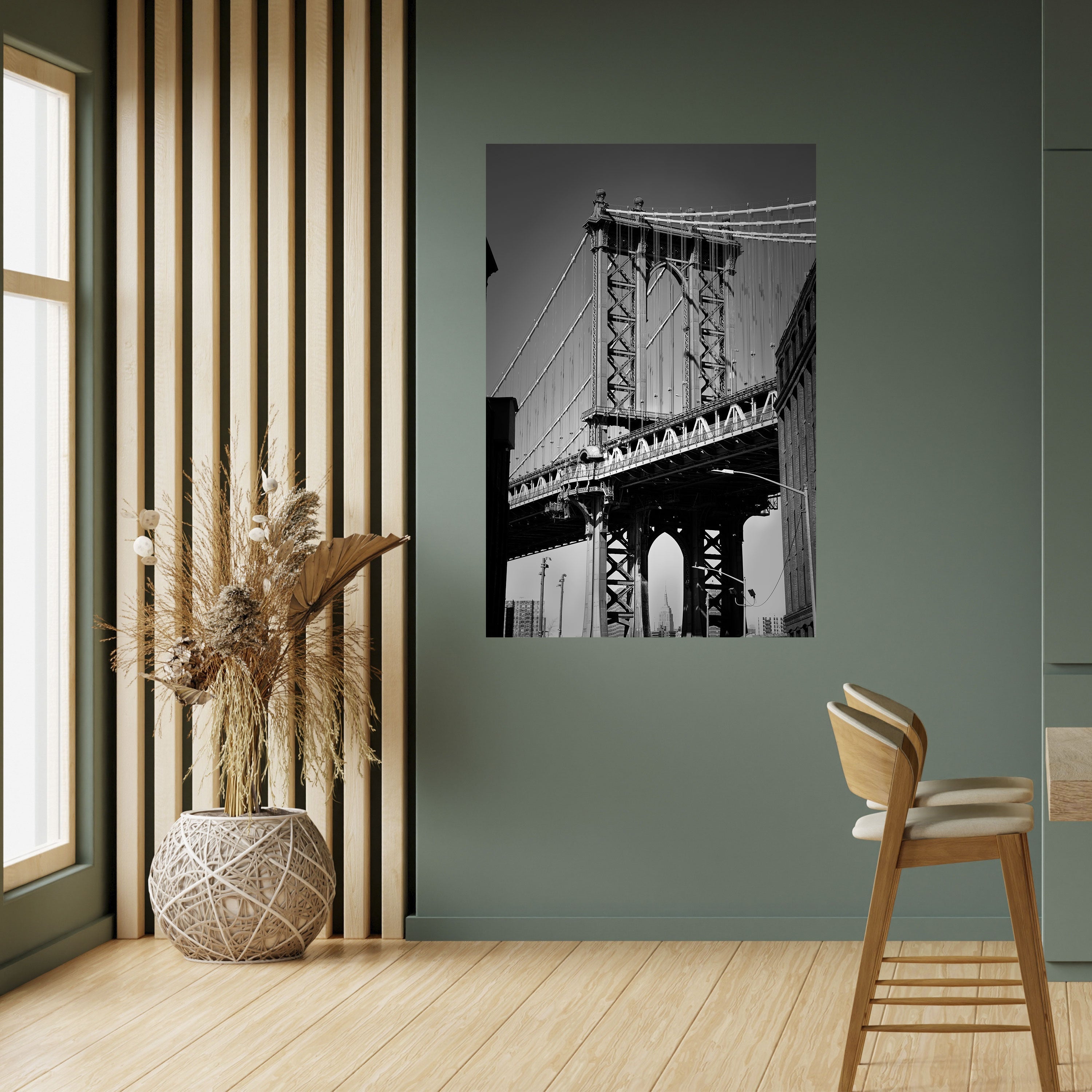 TIMELESS BRIDGE TALES Vertikales Poster zum Abziehen und Aufkleben