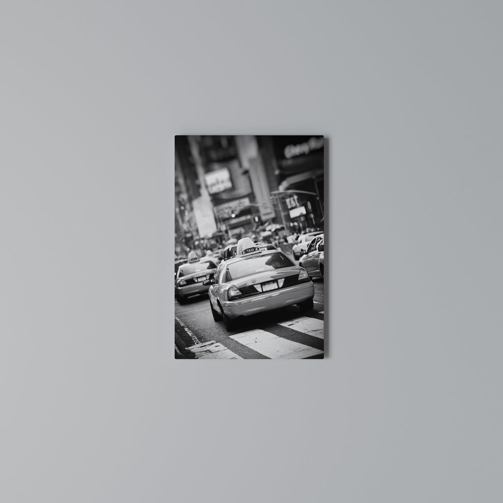 TIMELESS TAXI TALES Vertical Canvas Print