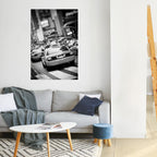 TIMELESS TAXI TALES Peel and Stick Vertical Poster