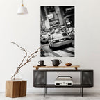 TIMELESS TAXI TALES Peel and Stick Vertical Poster