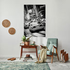 TIMELESS TAXI TALES Peel and Stick Vertical Poster