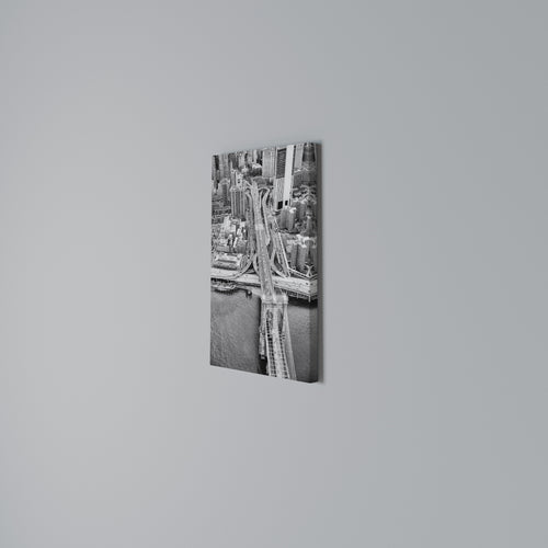 METROPOLITAN MAZE DANCE Vertical Canvas Print