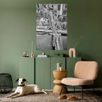 METROPOLITAN MAZE DANCE Selbstklebendes Poster - Hochformat