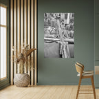 METROPOLITAN MAZE DANCE Selbstklebendes Poster - Hochformat