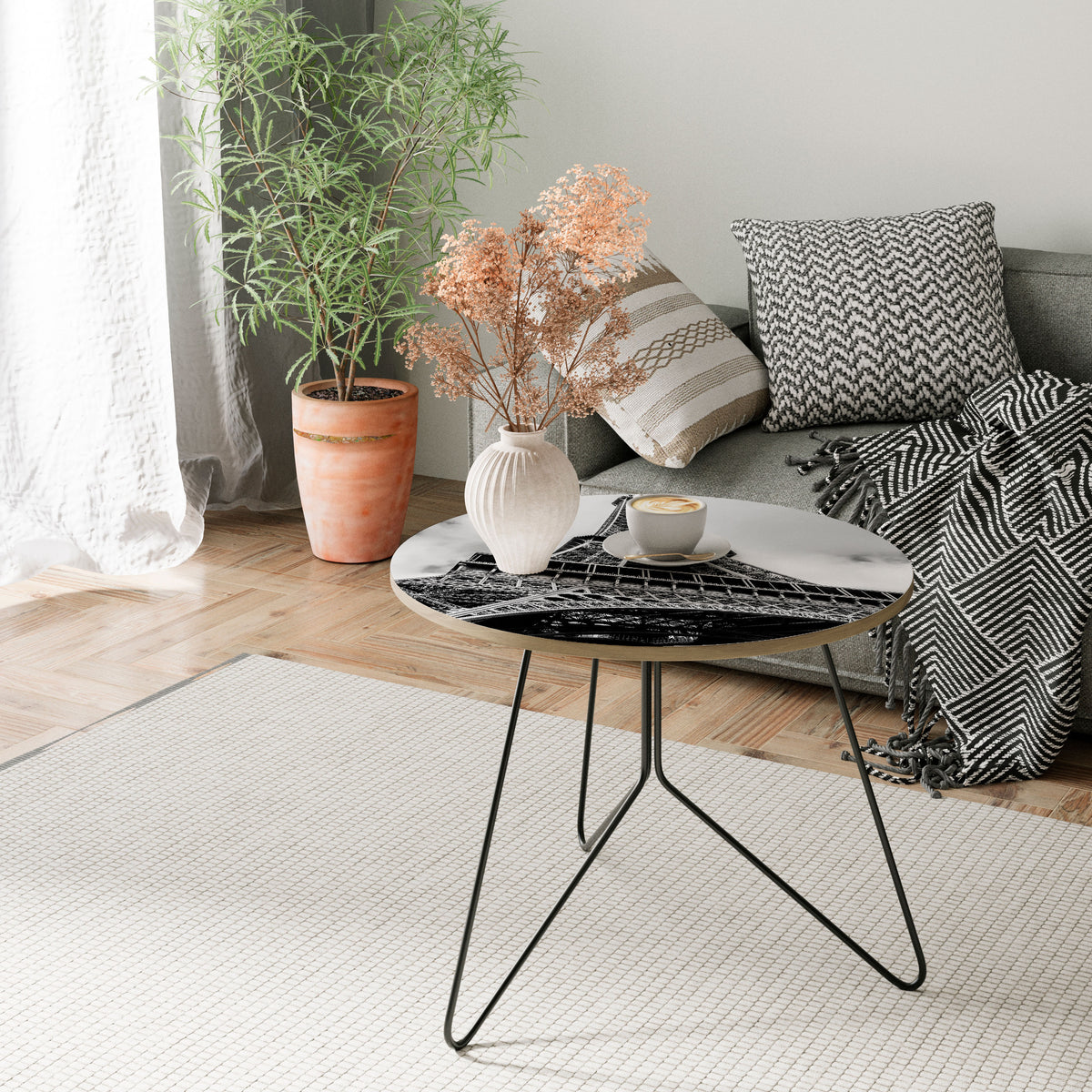 MONOCHROME PARISIAN ICON Couchtisch
