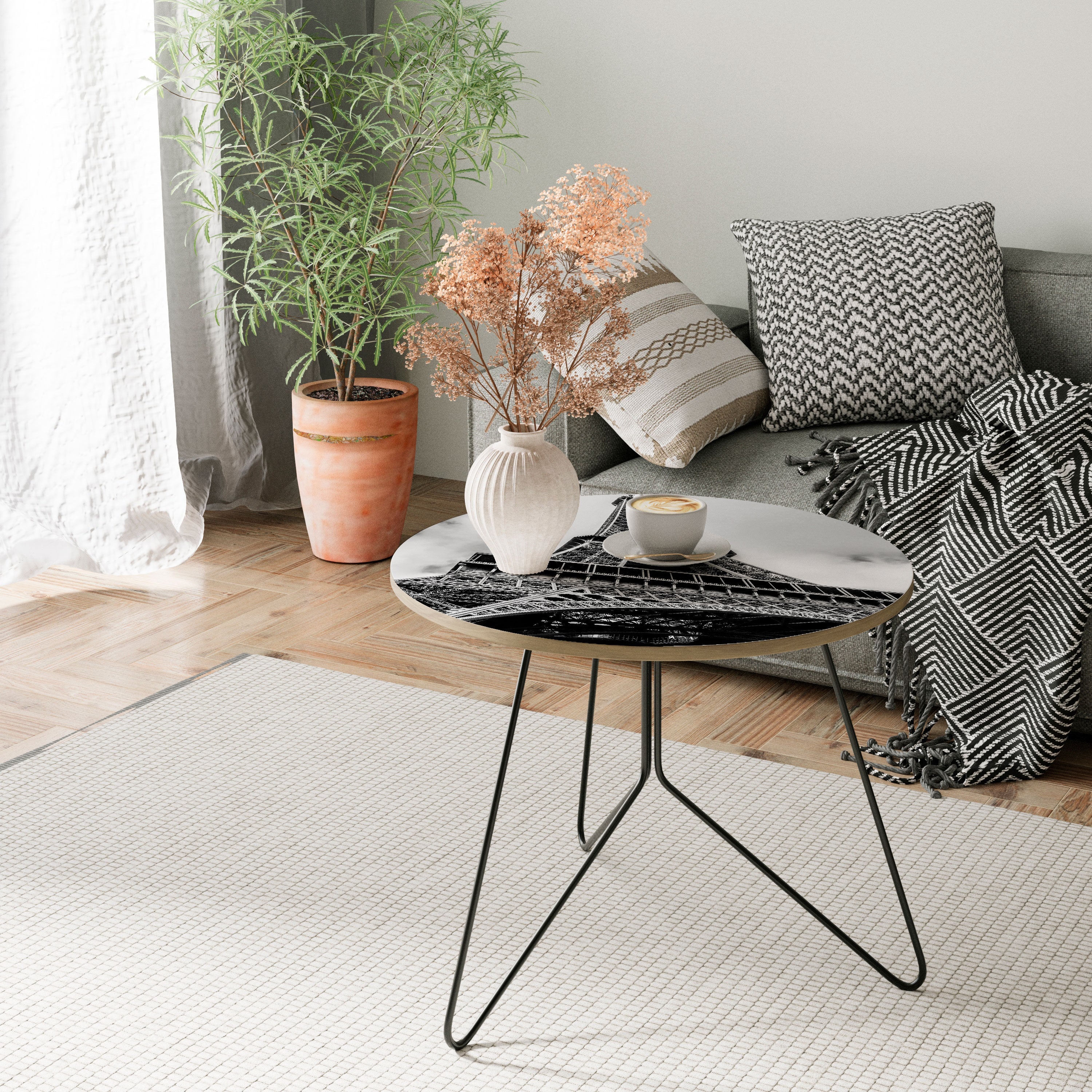 MONOCHROME PARISIAN ICON Coffee Table 69