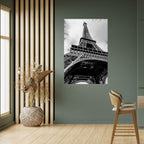 MONOCHROME PARISIAN ICON Selbstklebendes Poster - Hochformat