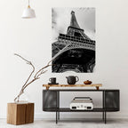MONOCHROME PARISIAN ICON Selbstklebendes Poster - Hochformat