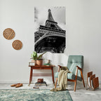MONOCHROME PARISIAN ICON Selbstklebendes Poster - Hochformat