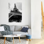 MONOCHROME PARISIAN ICON Selbstklebendes Poster - Hochformat
