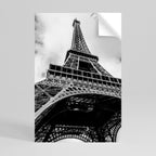 MONOCHROME PARISIAN ICON Selbstklebendes Poster - Hochformat