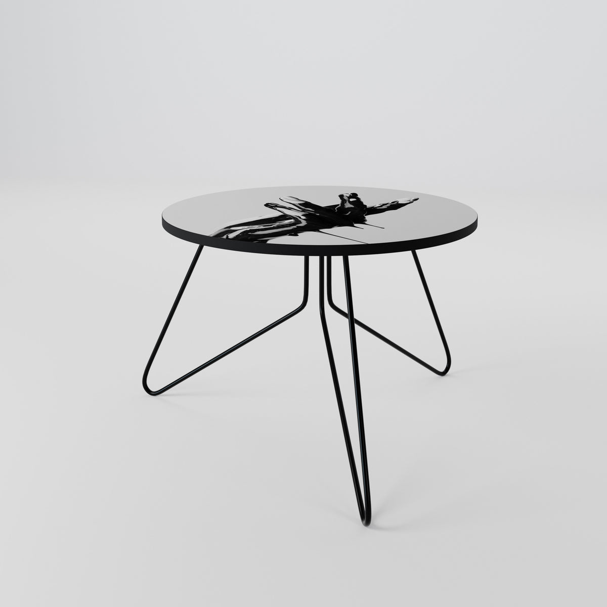 BLACK VISCOSITY Couchtisch