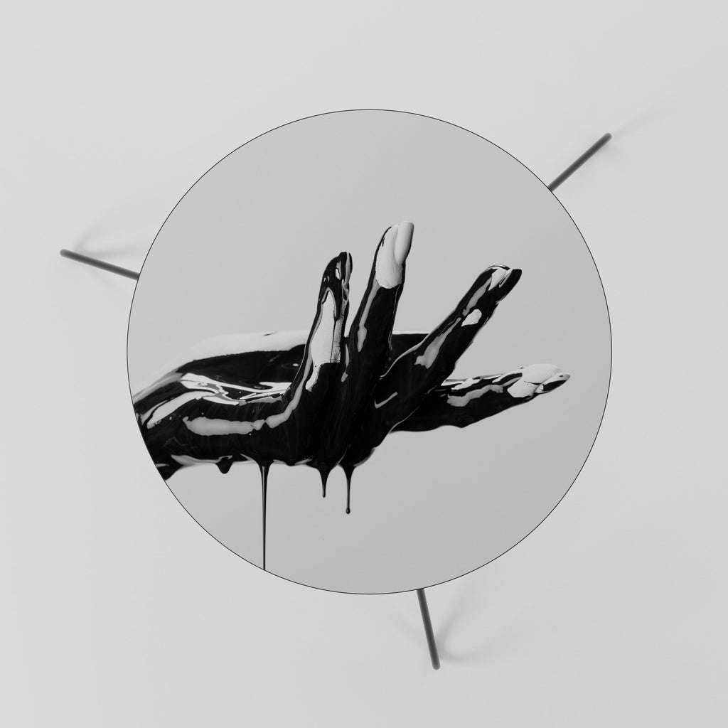 BLACK VISCOSITY Couchtisch 60