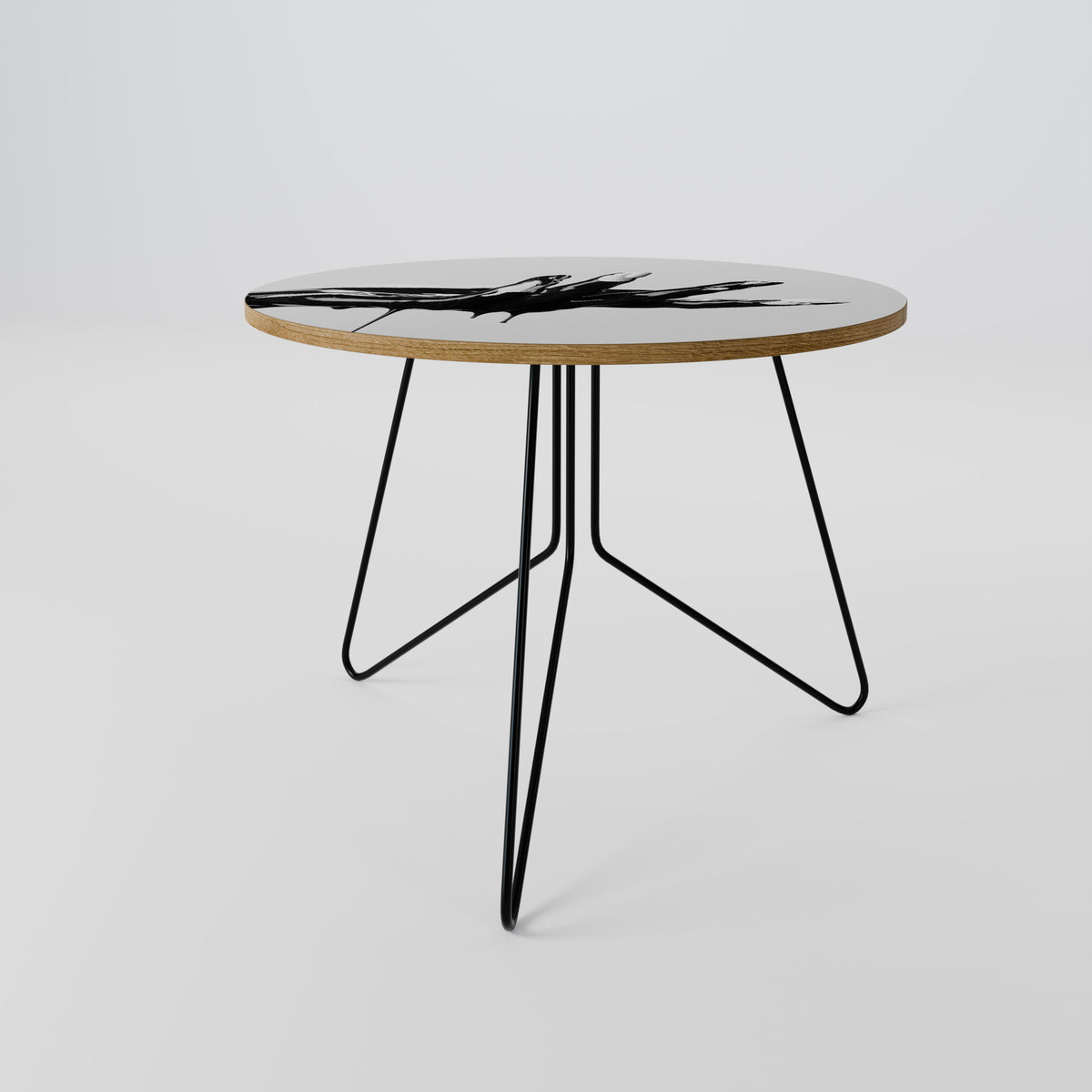 BLACK VISCOSITY Couchtisch