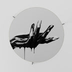 BLACK VISCOSITY Couchtisch Ø 69 cm