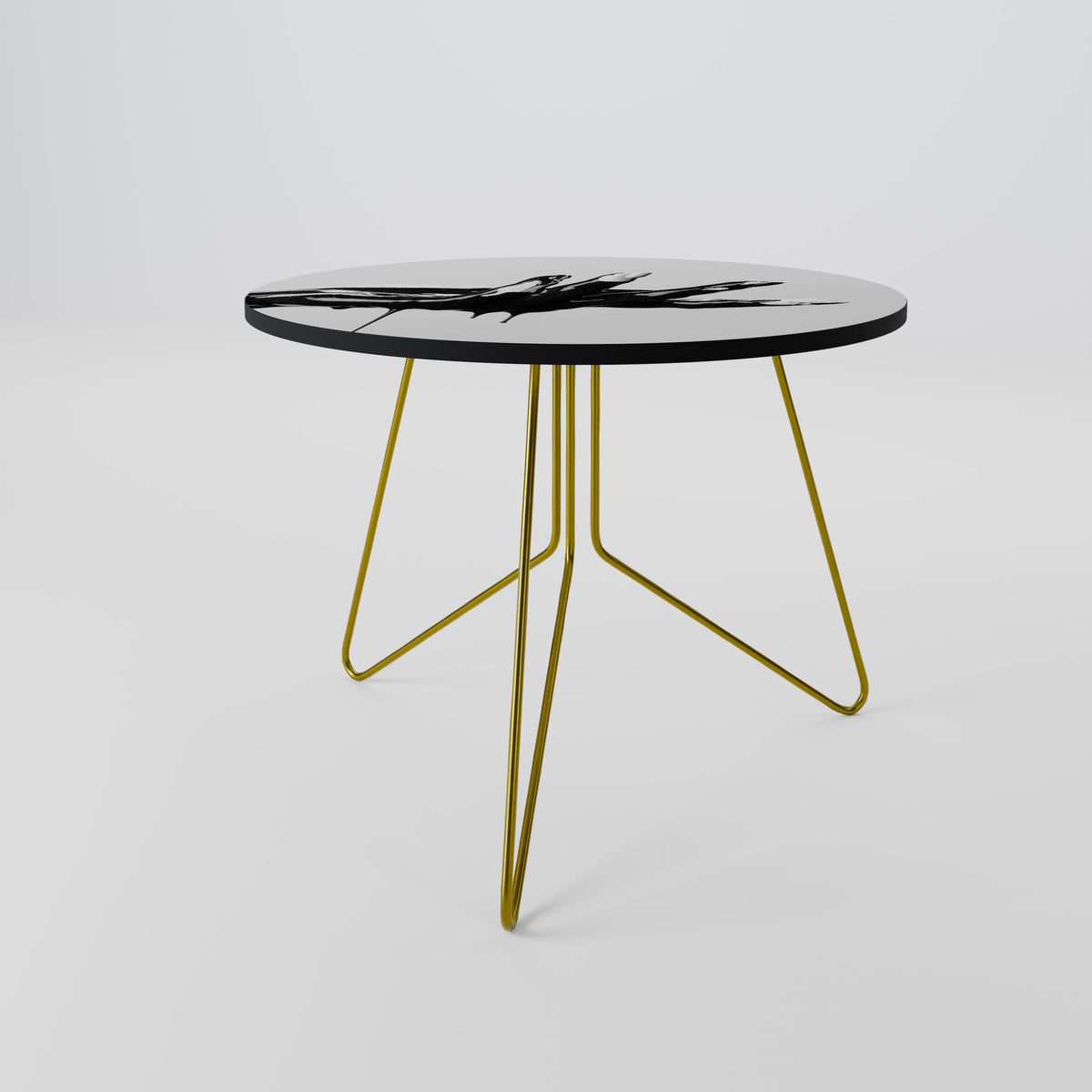 BLACK VISCOSITY Couchtisch