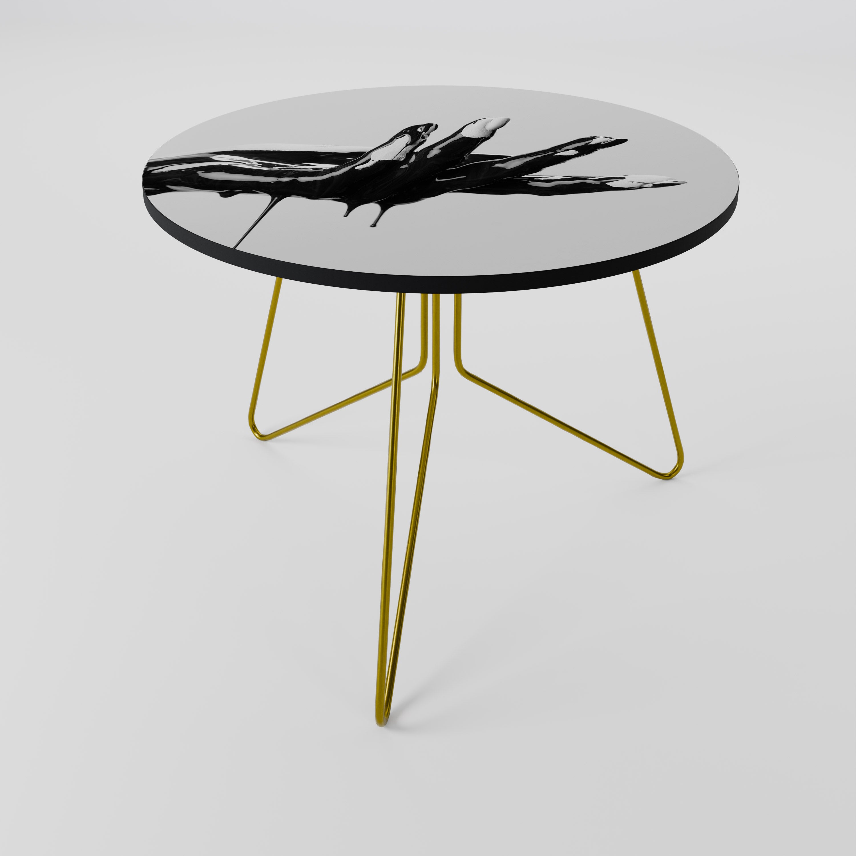BLACK VISCOSITY Coffee Table