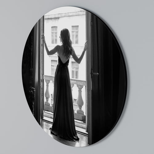 WINDOW TO WONDERS Rundes Wandbild