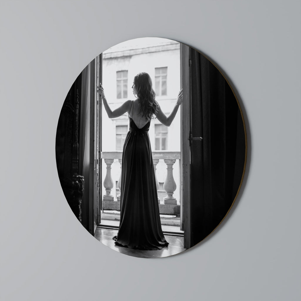 WINDOW TO WONDERS Runde Wanddekoration Ø 69 cm