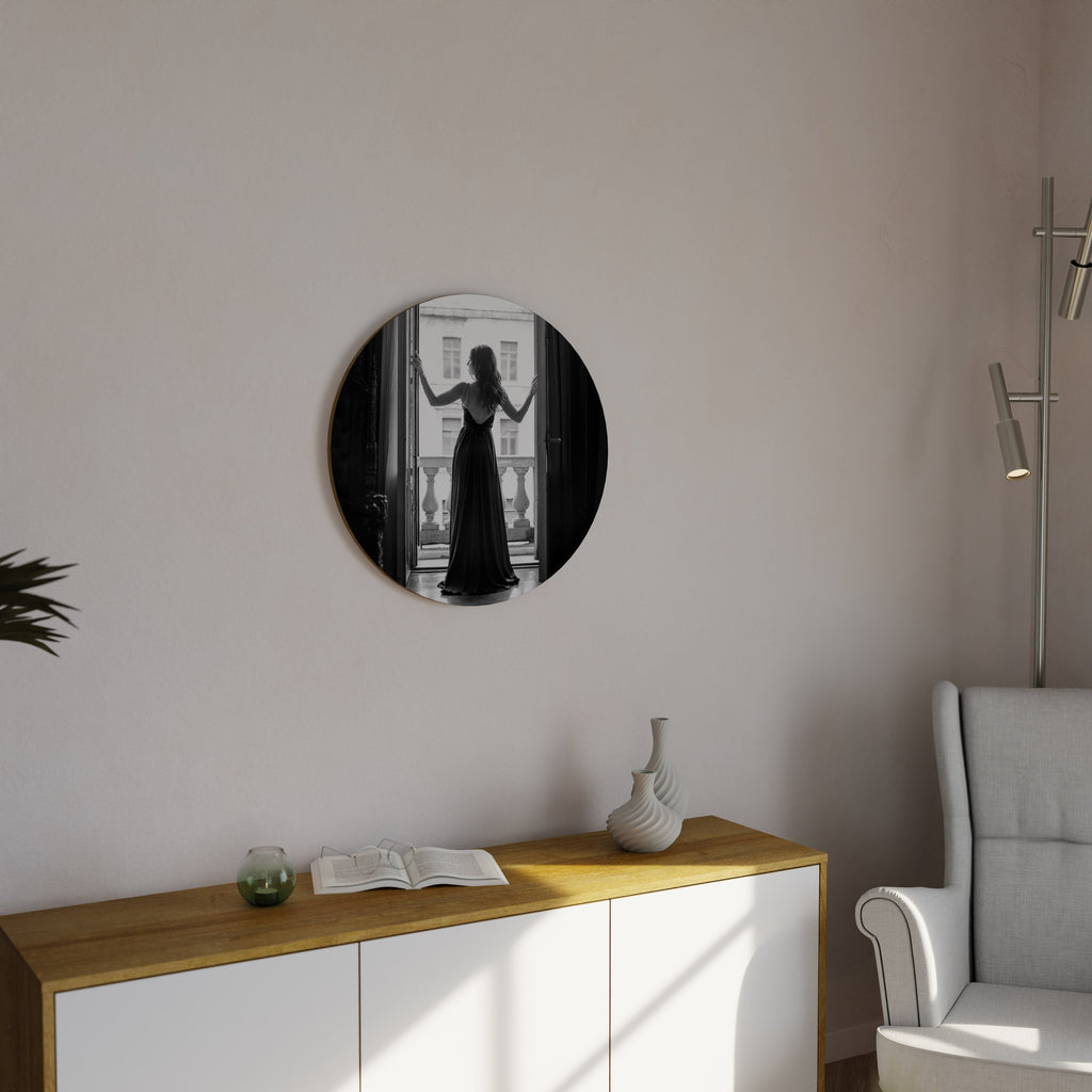 WINDOW TO WONDERS Runde Wanddekoration Ø 69 cm